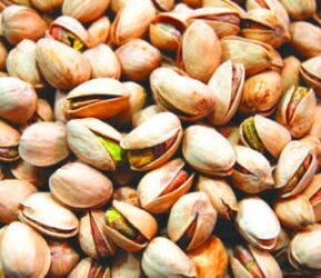 Ang Pistachios ay mga mani na may magandang epekto sa pagpapawis ng mga lalaki.