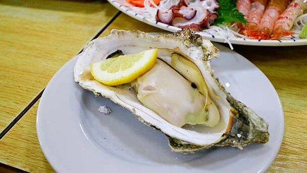 Seafood para sa potency