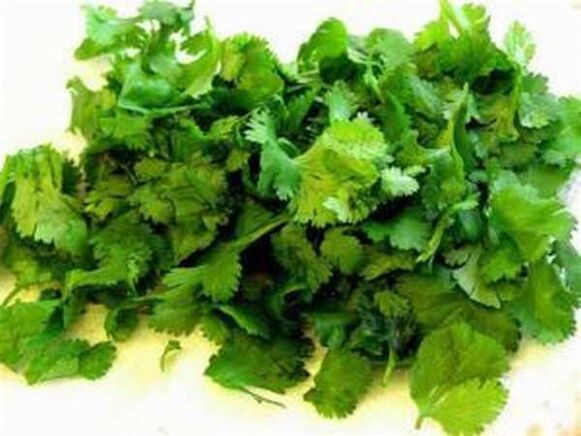 perehil para sa potency