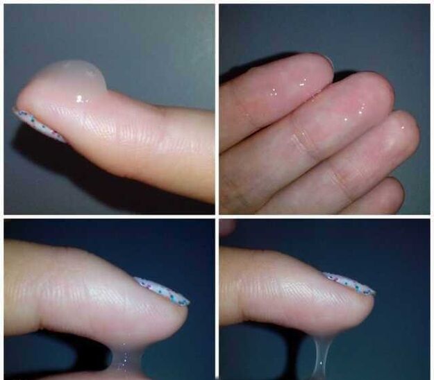 pre-seminal fluid ng isang lalaki sa panahon ng pagpukaw